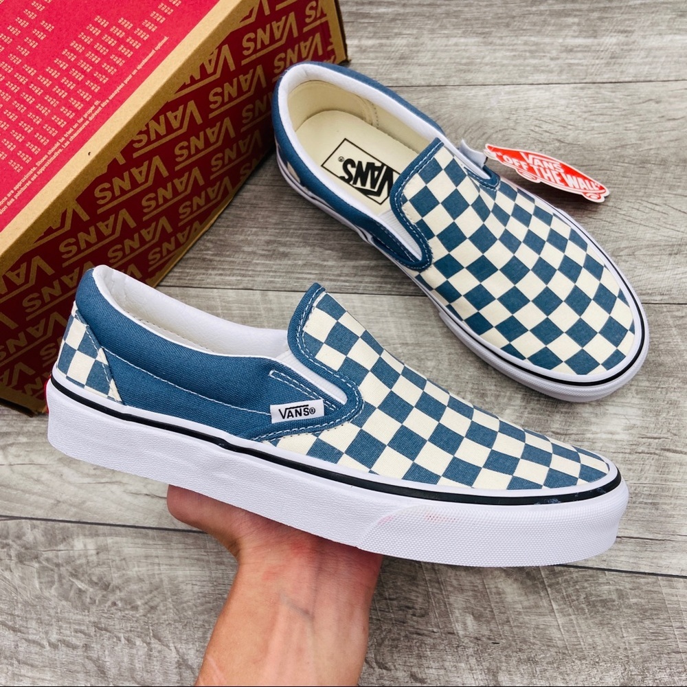 NWT Vans Classic Slip-On Checkerboard